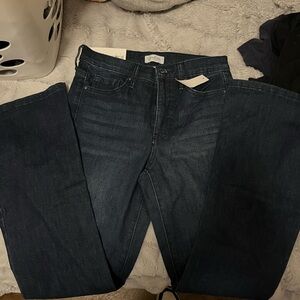 Dark Blue Denim Jeans